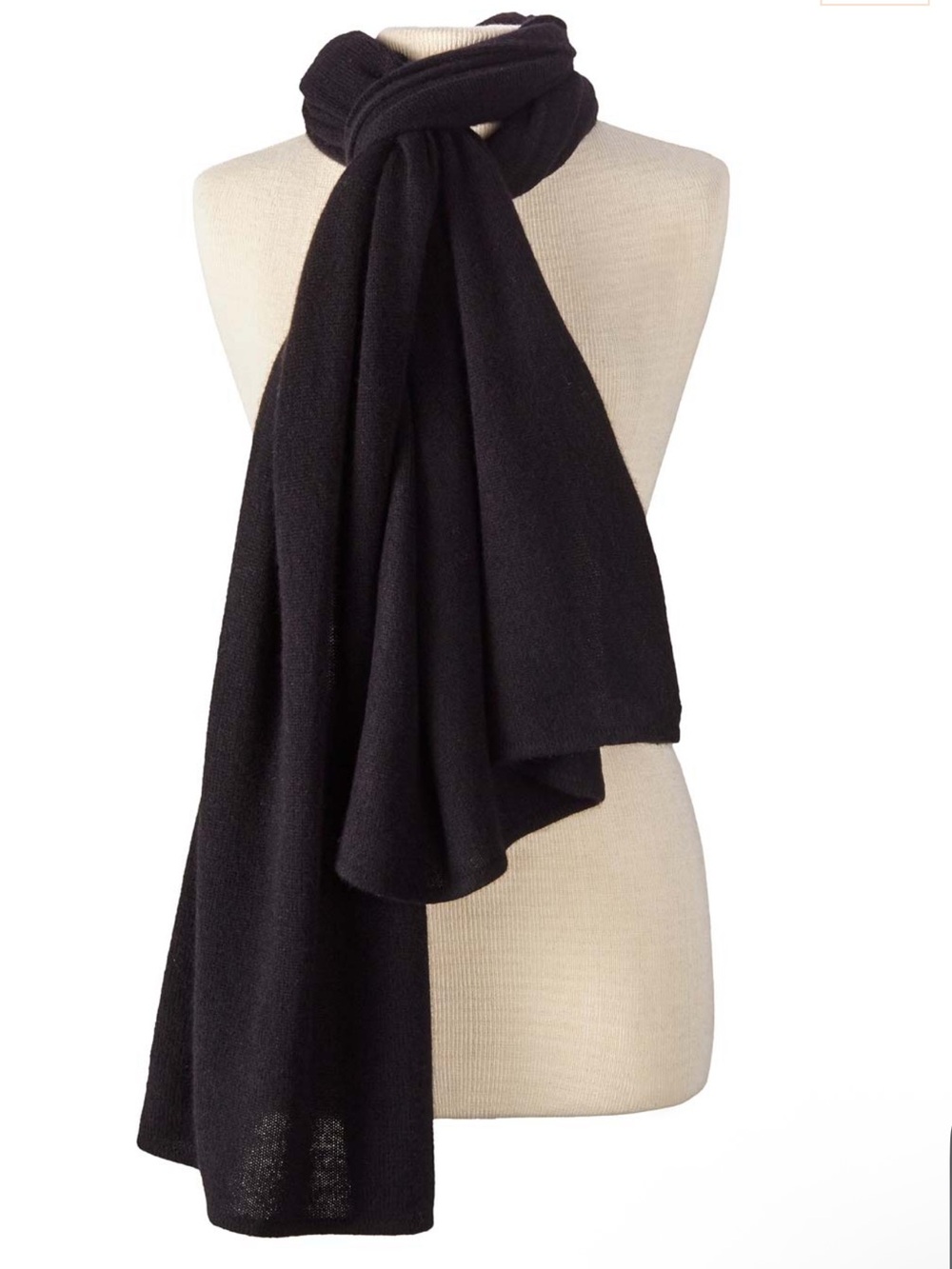 Alpine Cashmere Passport Travel Wrap Scarf 100% Cashmere One Size